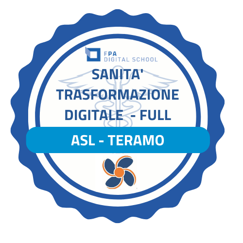 badge di percorso.
Sanità digitali ASL Teramo