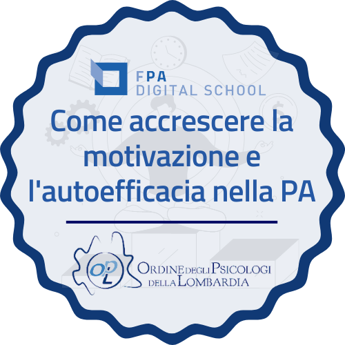 OPL |  Come accrescere la motivazione e l'autoefficacia nella PA
