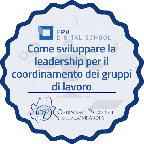OPL |  Come sviluppare la leadership per il coordinamento dei gruppi di lavoro